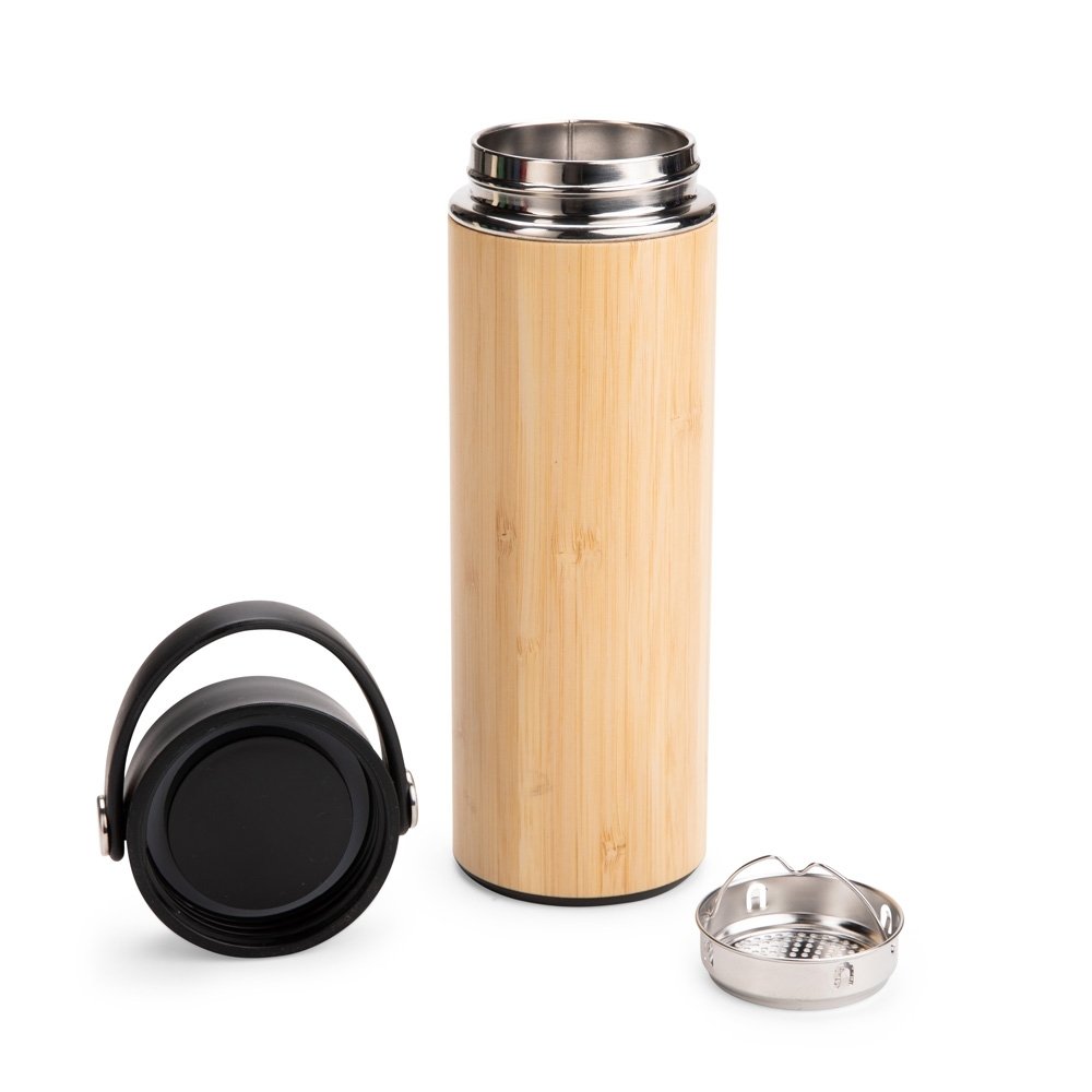 Garrafa Térmica EcoBambu 400ml - Imagem 2