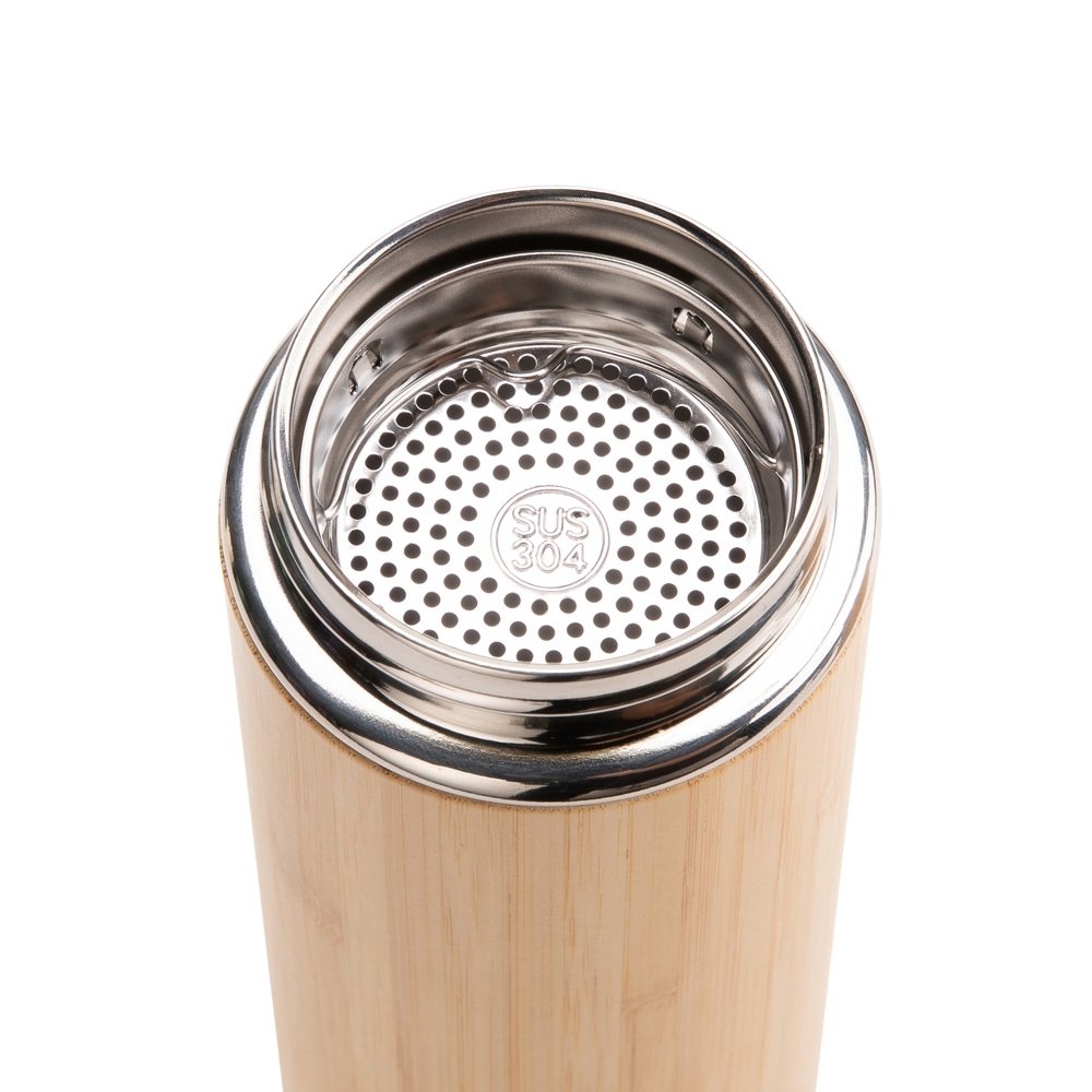 Garrafa Térmica EcoBambu 400ml - Imagem 5