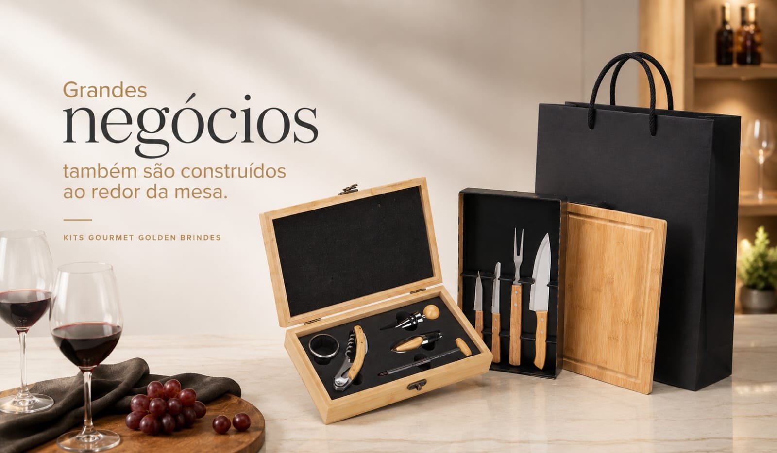 Brindes Gourmet.