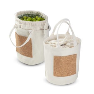 Bolsa Térmica Natural com Detalhe em Cortiça